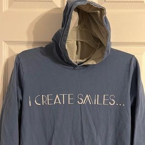 Unisex DotDot Smile Hoodie. Size 12/14. Smoke free home no stains/tears